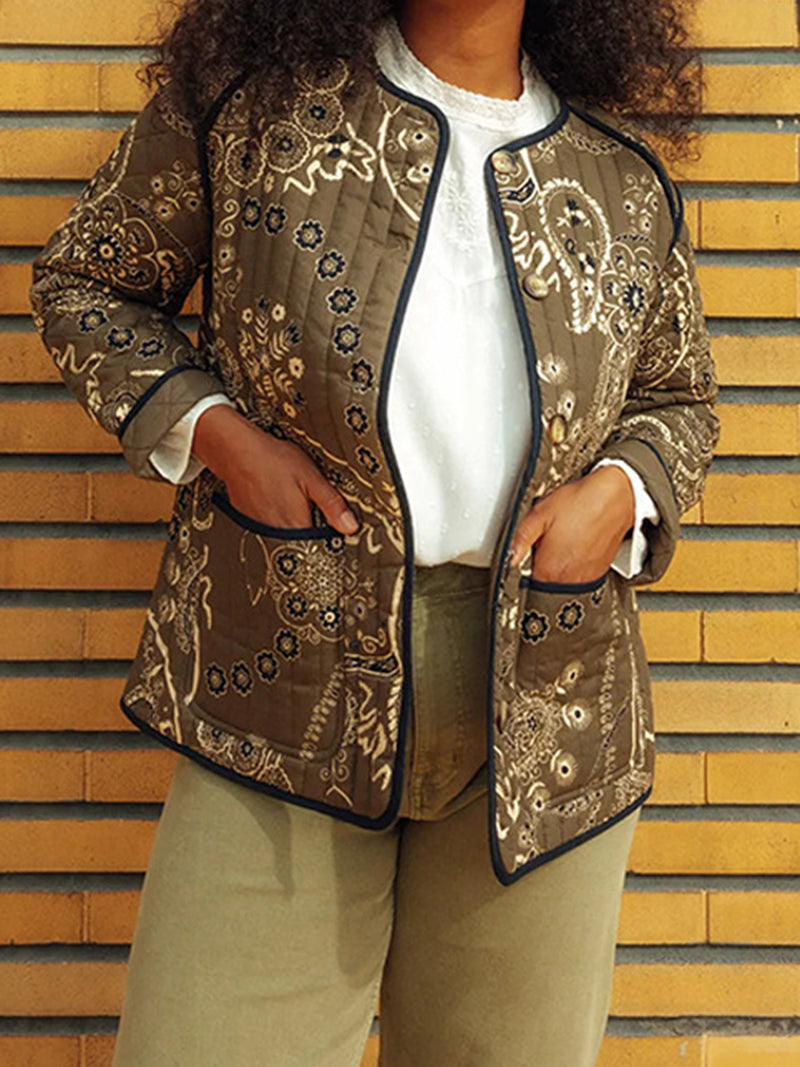 Paisley Quilted Jacket