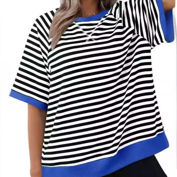 Striped Colorblock T-shirt