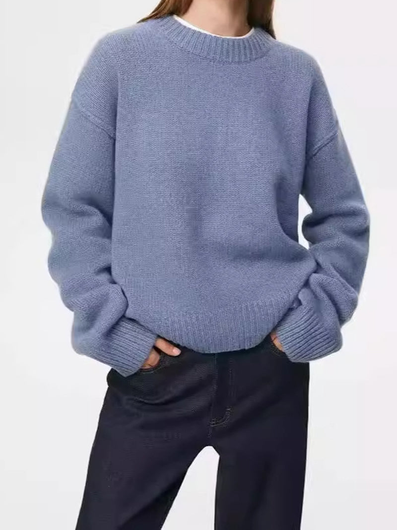 Oversized Drop-Sleeve Sweater