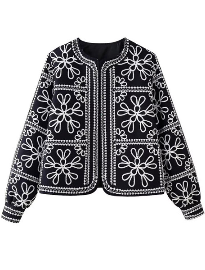 Floral Bomber Jacket