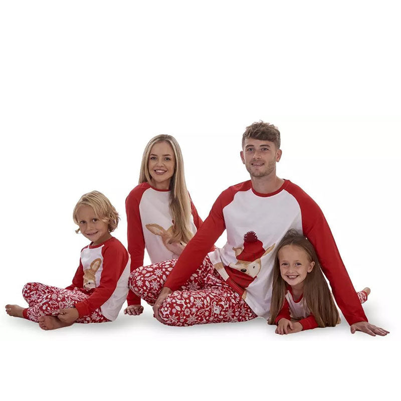 estive Reindeer Family Pajama Set (Kid)