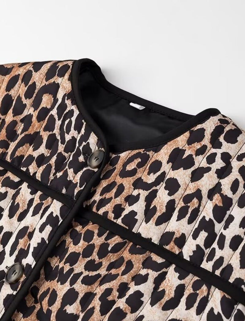 Leopard Print Jacket