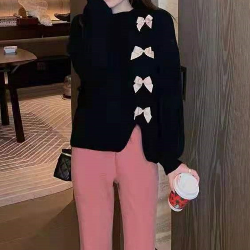 Bow-Knot Knit Sweater
