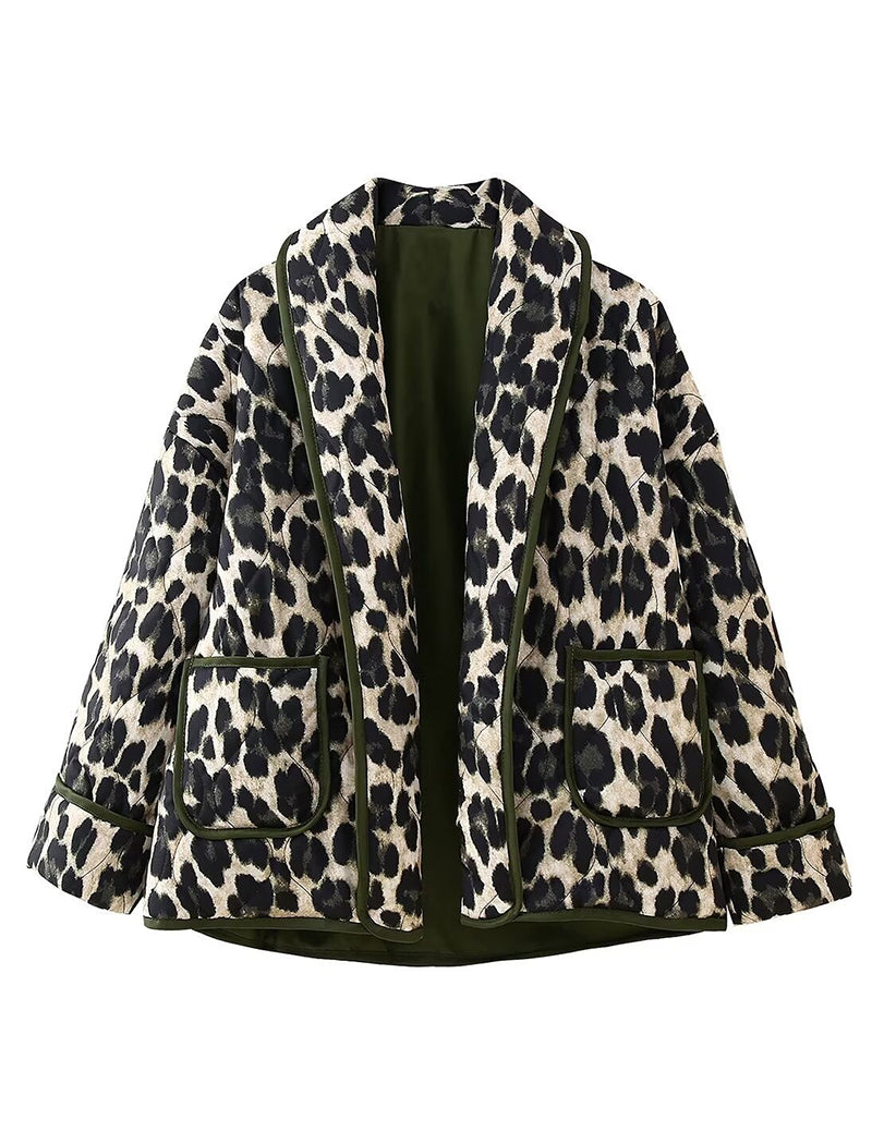 Leopard Print Jacket
