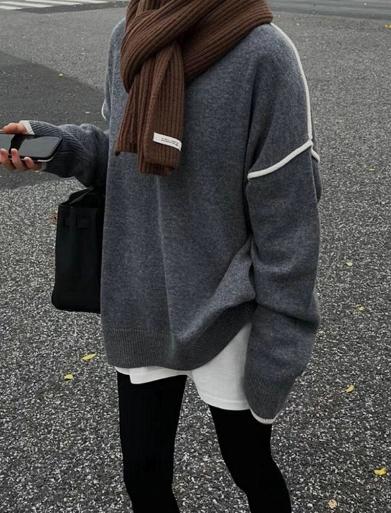 Oversized Crewneck Sweater