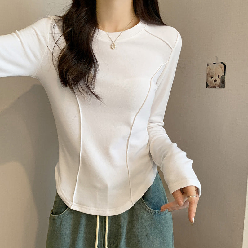 Slim-Fit Basic Pullover