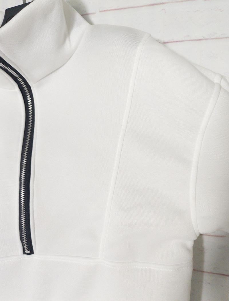 Cropped Zip-Up Jacket and Joggers Set