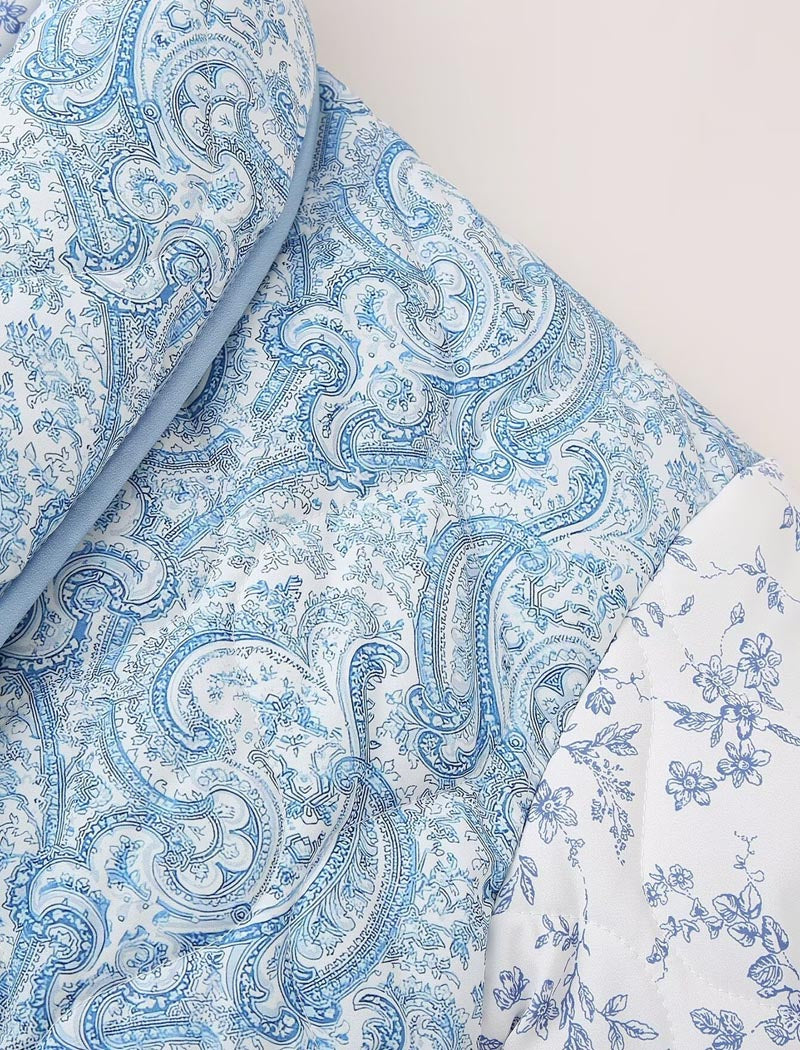 Quilted Floral Jacket