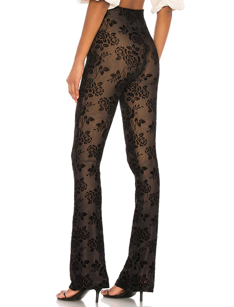 High-Waisted Skinny Pants