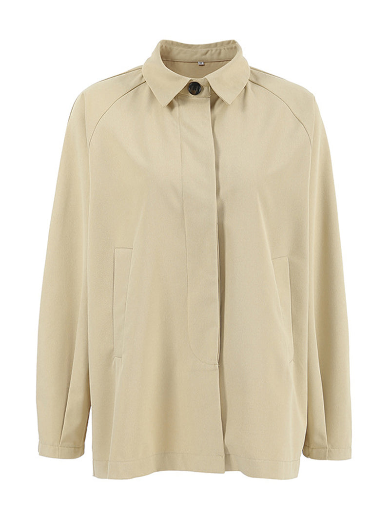 Oversized Button-Up Jacket