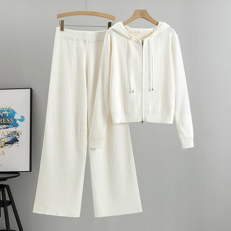 Relaxed Fit Rhinestone Set