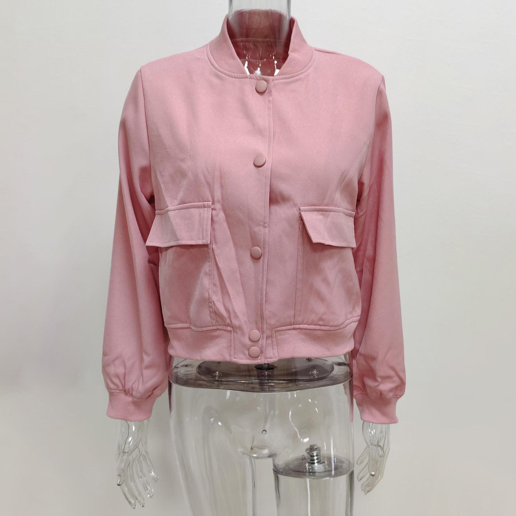 Button-Up Bomber Jacket