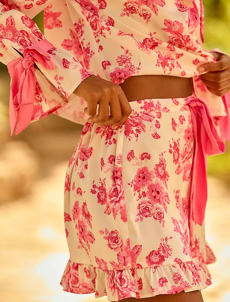 Printed Two-Piece Lounge Set