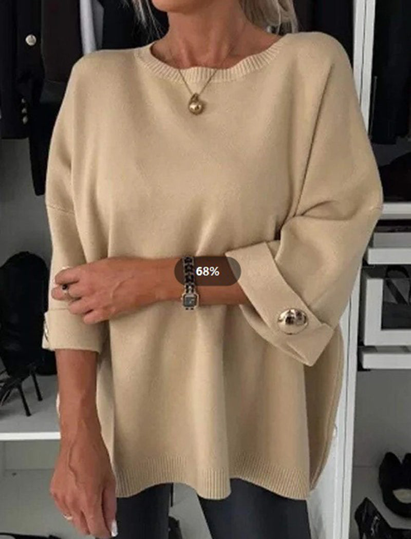 Crewneck Loose Casual Top