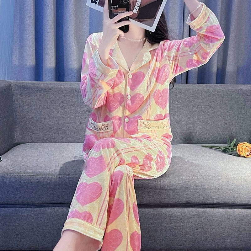 Long-Sleeve Relaxed Loungewear Set