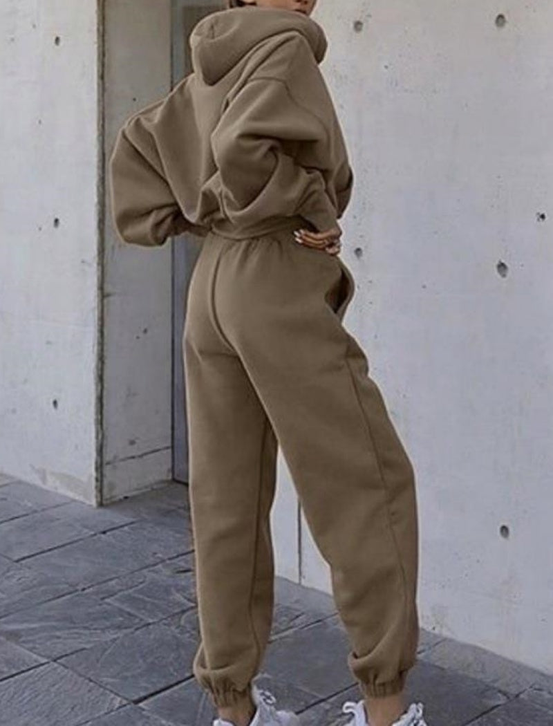 Relaxed Hoodie and Jogger Set