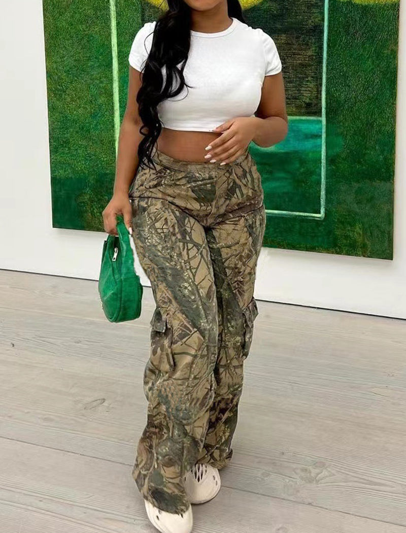 Camo Cargo Pants