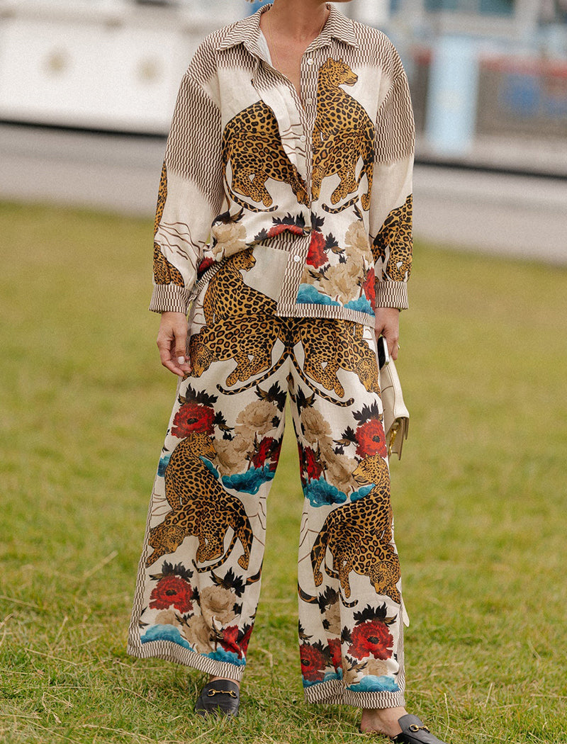 Printed Two-Piece Set