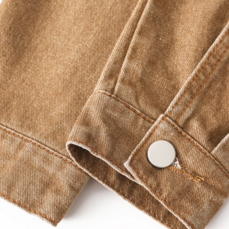 Classic Denim Button-Up Jacket