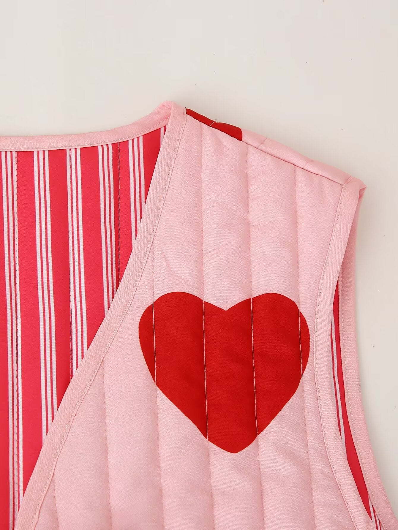 Heart Quilted Vest