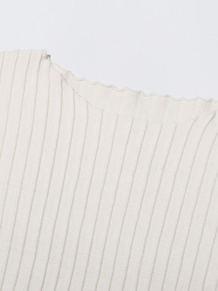 Pleated Flare Sleeve Mini Dress