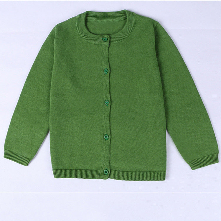 Classic Button-Up Cardigan (Kids)