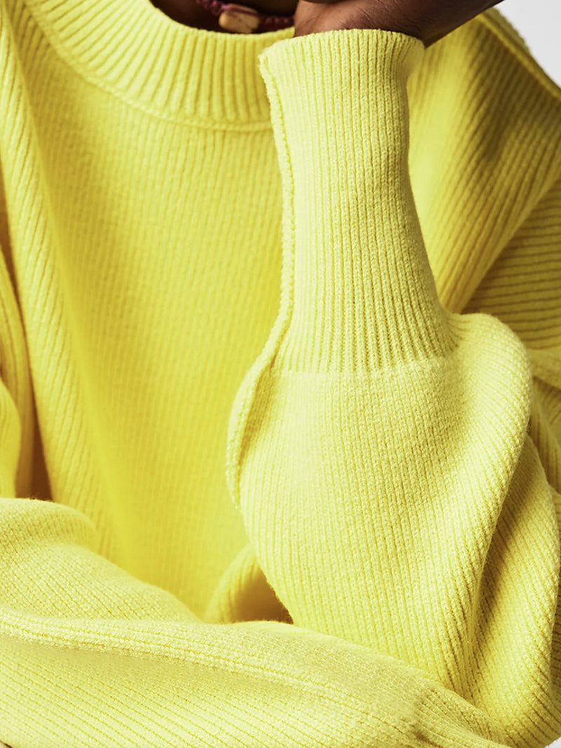 Solid Crop Pullover Sweater