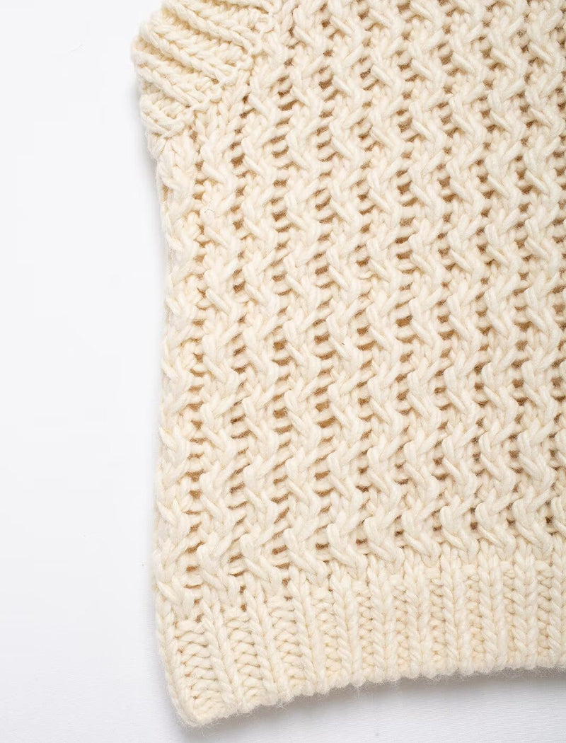 Sleeveless Knit Tank Top