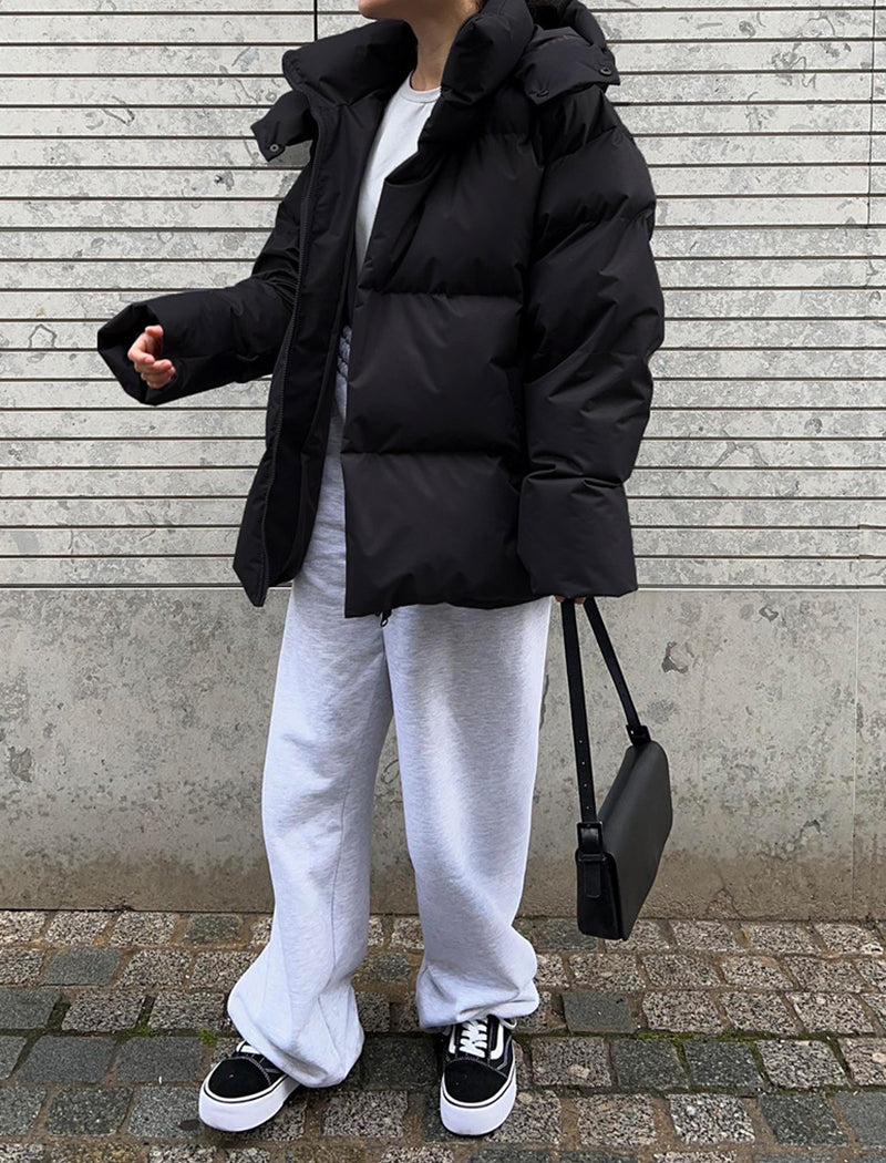 Oversized Hooded Puffer Jacket