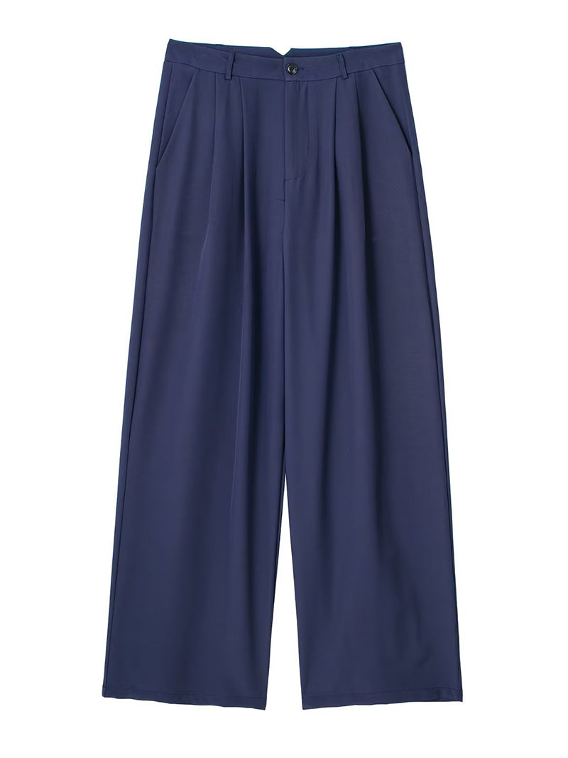 High-Rise Wide-Leg Trousers