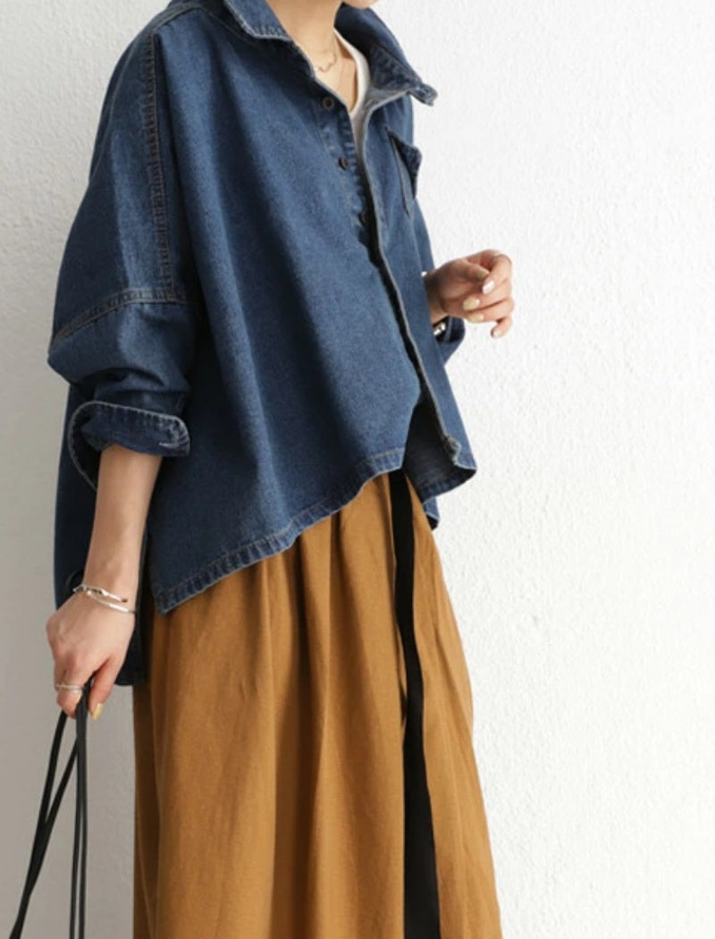 Relaxed Fit Denim Jacket