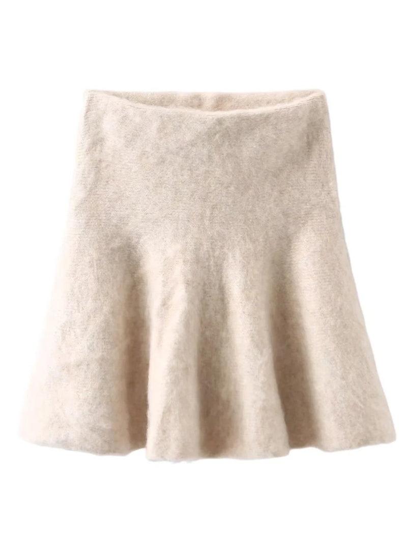 Knit Mini Skirt