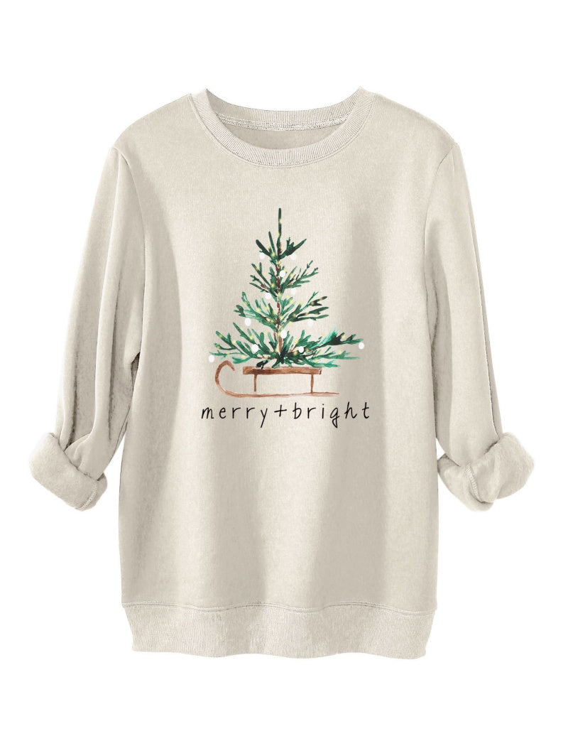 "Merry Bright" Loose Fit Top