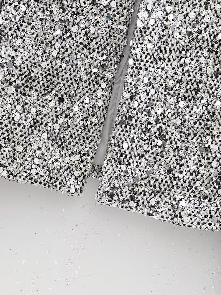 Sequin Embellished Jacket