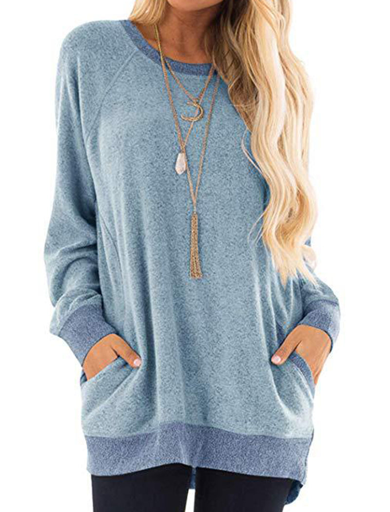 Oversized Pocketed Lounge Top