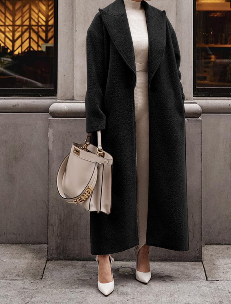 Longline Oversized Teddy Coat