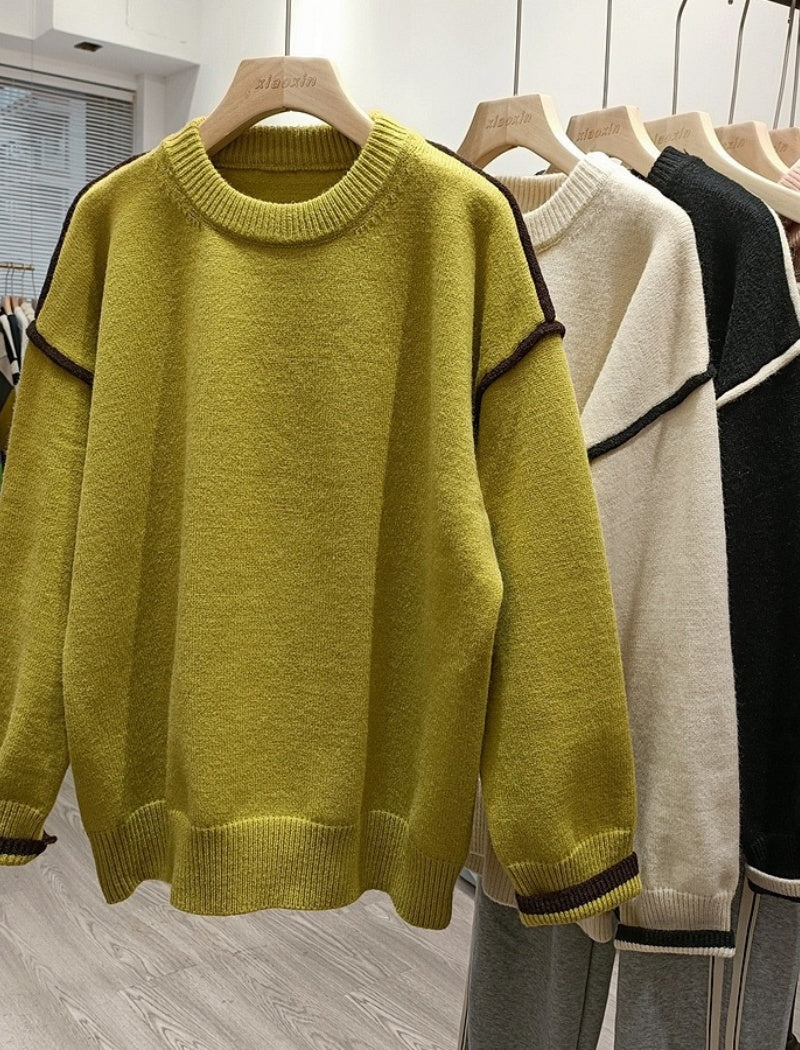 Oversized Crewneck Sweater