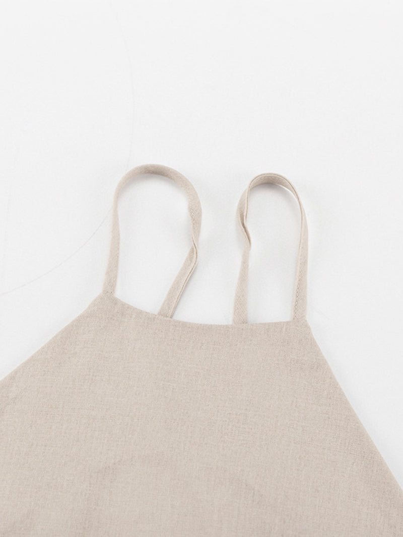 Halter Backless Mini Dress