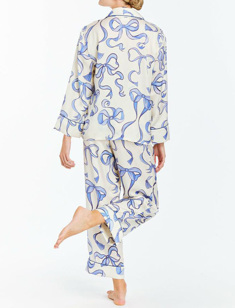 Bow Loungewear Two-Piece Set