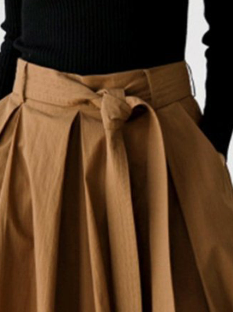 High-Waist Wide-Leg Pants