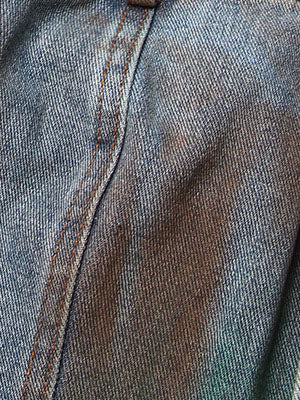 Strapless Distressed Utility Jumpsuit