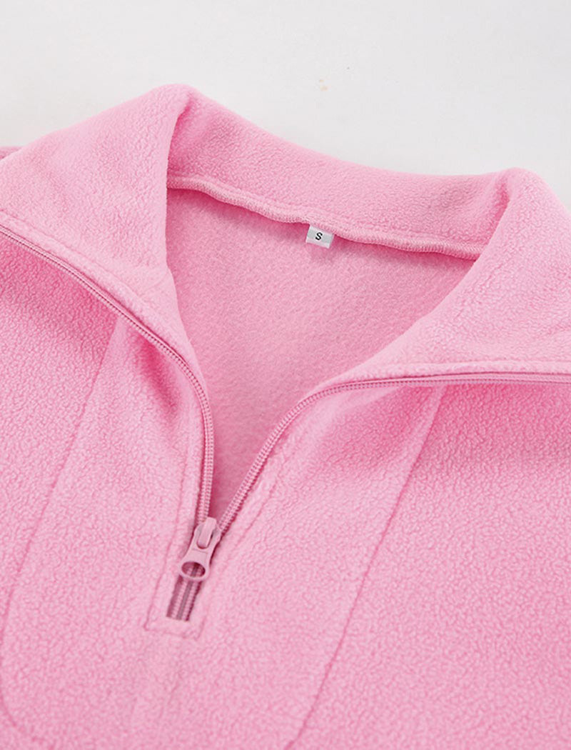 Oversized Quarter-Zip Pullover