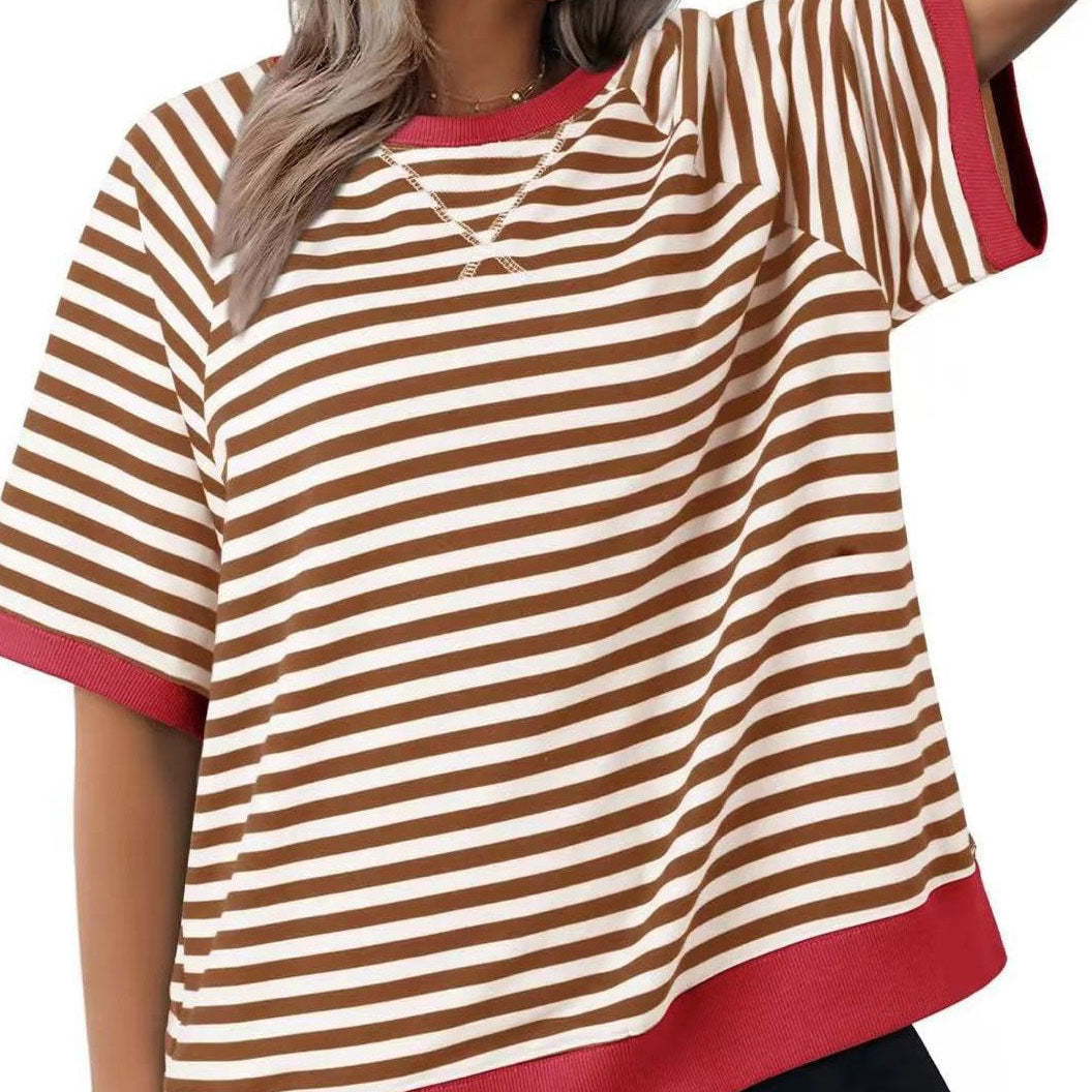 Striped Colorblock T-shirt
