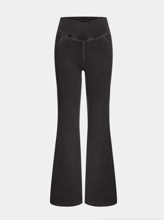 High-Rise Flare Legs Jeans