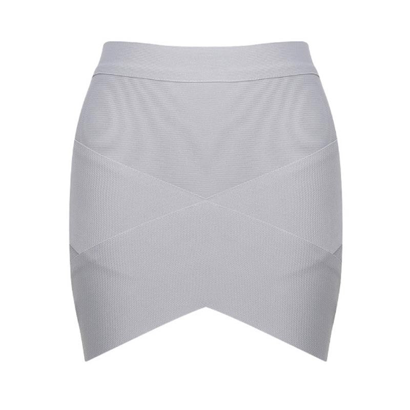 Asymmetrical Bodycon Mini Skirt