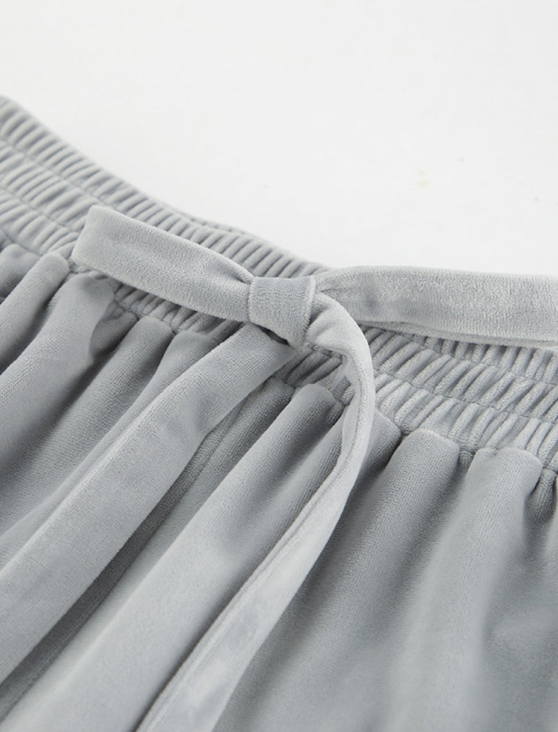 Off-Shoulder Top and Wide Leg Pants Set