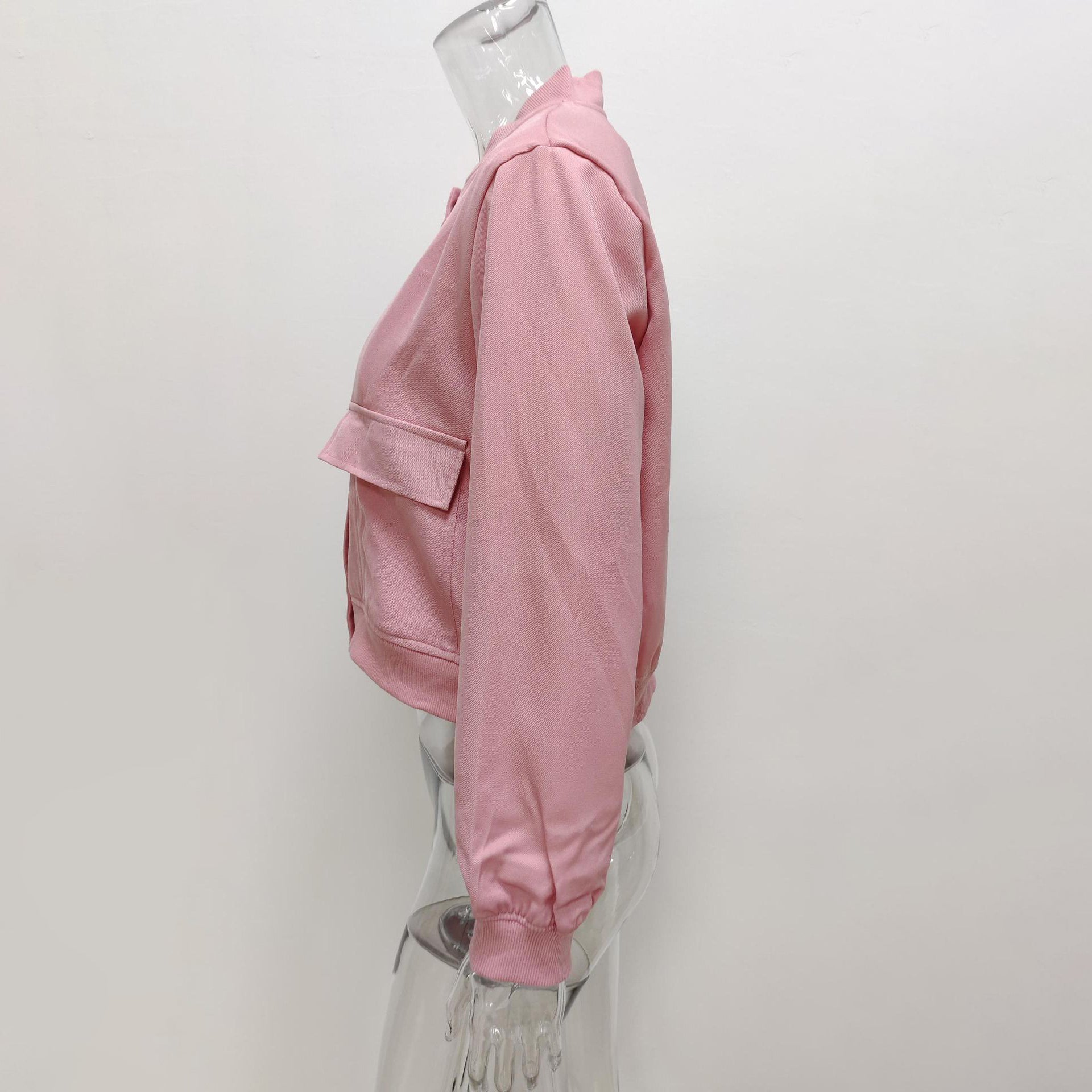 Button-Up Bomber Jacket