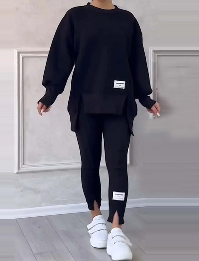 Oversized Top and Leggings Set