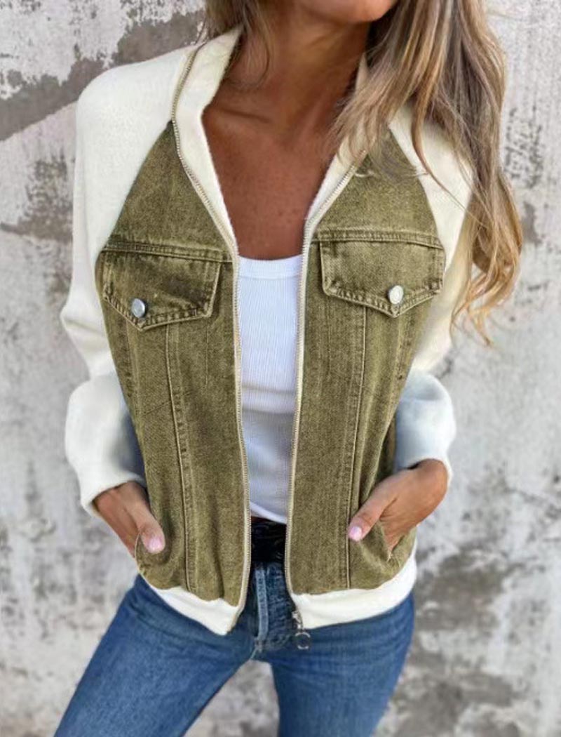 Patchwork Denim Jacket