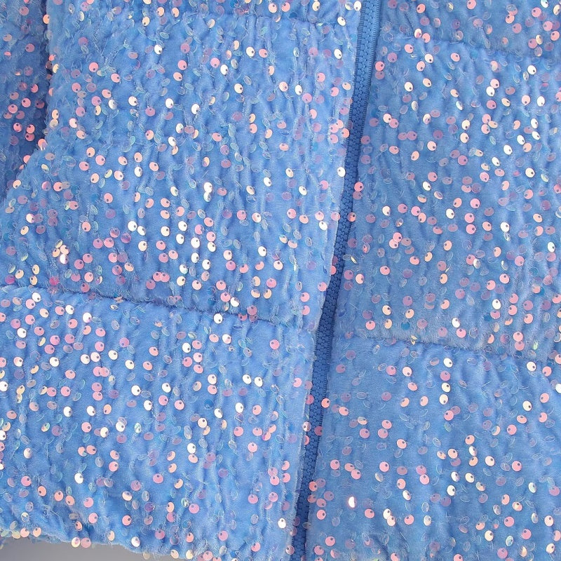 Sequin Long Sleeve Jacket